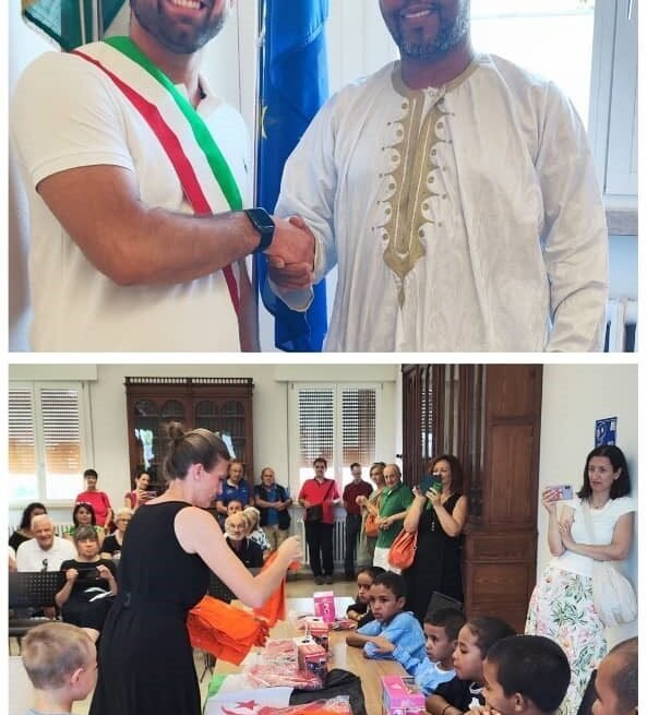 Recibimiento oficial de niños saharauis que pasan vacaciones en Italia | Sahara Press Service (SPS)