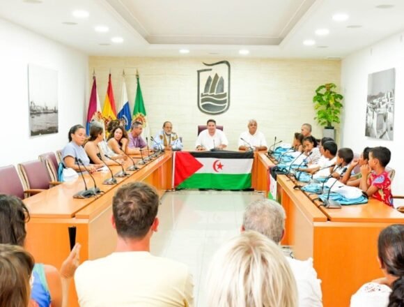 img-20240723-wa0005 Dan la bienvenida a niños saharauis del Programa Vacaciones en Paz en Fuerteventura | Sahara Press Service (SPS)