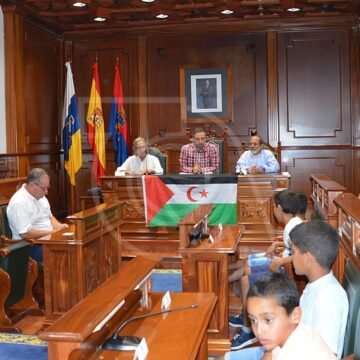 Municipio de Telde recibió con música a niños saharauis del Programa Vacaciones en Paz | Sahara Press Service (SPS)