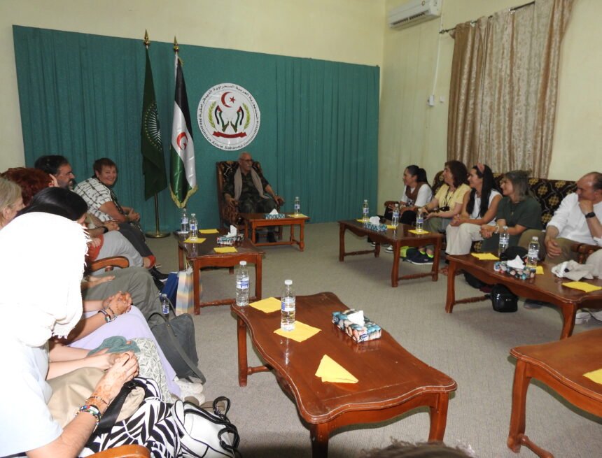 El Presidente de la República recibe a una delegación española | Sahara Press Service (SPS)