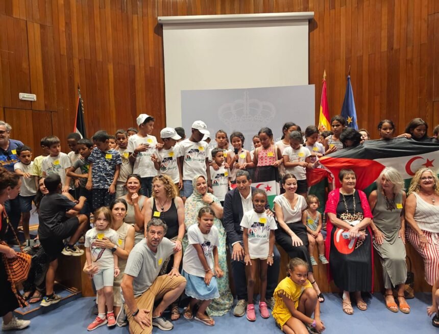 photo-2024-07-16-12-17-10 La ministra de Juventud e Infancia de España recibe a los pequeños embajadores saharauis del programa “Vacaciones en Paz” | Sahara Press Service (SPS)