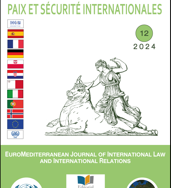 JUAN SOROETA (2024). Las ocupaciones militares de Palestina y del Sahara Occidental por Israel y Marruecos, dos ejemplos jurídicamente equiparables de violación grave del derecho internacional. PEACE & SECURITY-PAIX ET SÉCURITÉ INTERNATIONALES (EuroMediterranean Journal of International Law and International Relations), (12).