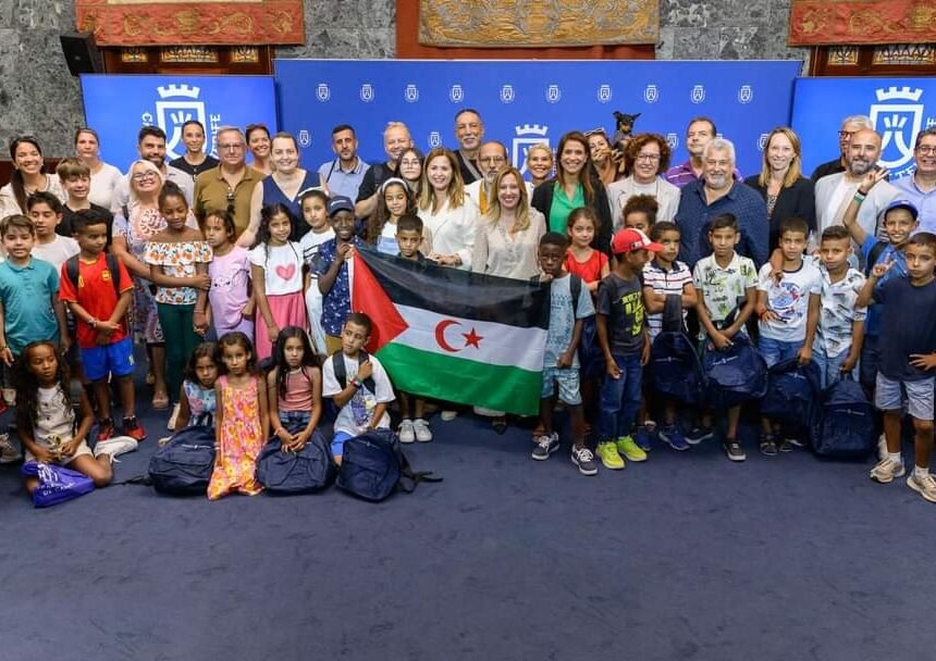 La Isla de Tenerife recibe a los niños saharauis del Programa Vacaciones en Paz | Sahara Press Service (SPS)