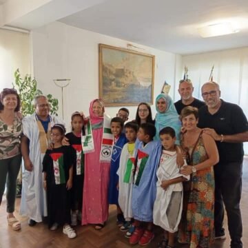 Asesora de la región de Sicilia recibe un grupo de niños saharauis | Sahara Press Service (SPS)