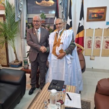 President of Republic received by President of Timor-Leste Mr. José Ramos-Horta | Sahara Press Service (SPS)