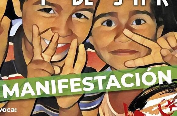 Gijón se moviliza en apoyo al Pueblo Saharaui con una manifestación por la Paz y la Justicia. Asturias Mundial