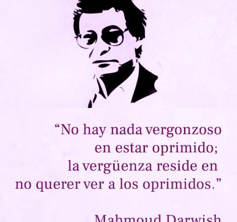 Mahmoud-Darwish-gaztelaniaz Bubisher | MIRAR Y NO (QUERER) VER