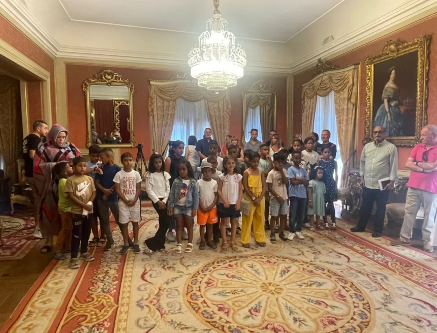 Pamplona recibe a una delegación de niños y niñas saharauis procedentes de Tinduf  | Pamplona Actual
