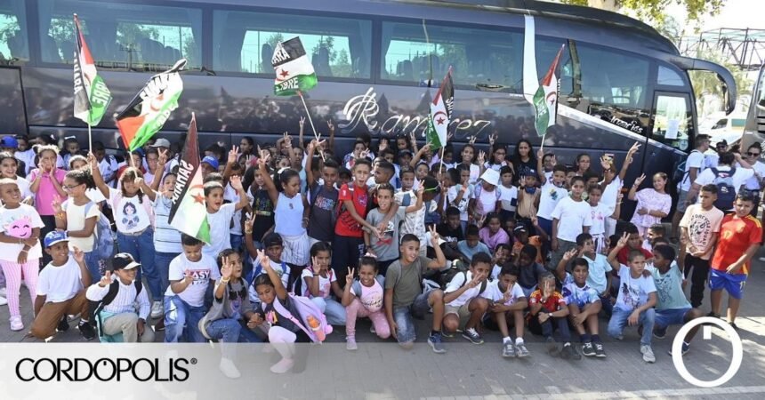 El adiós a un verano inolvidable para los 135 niños saharauis acogidos en Córdoba – Cordópolis