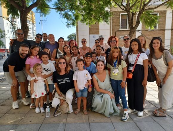 despedida-vacacionesenpaz1.jpg_1058458347 Emotiva despedida a los 100 menores saharauis acogidos en la provincia de Huelva en el programa ‘Vacaciones en Paz’