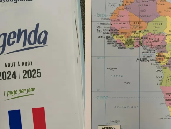 LA BATALLA DEL MAPA | Marruecos afirma que Francia recoge en los libros de texto el mapa ilegal de Marruecos con el Sahara Occidental ocupado, por la PRESENCIA de dicho mapa en una agenda escolar francesa