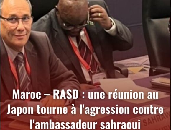 sderftghyjk MARRUECOS vs RASD: Delegado marroquí ataca a embajador saharaui en una reunión preparatoria de la TICAD 2024 en Tokio