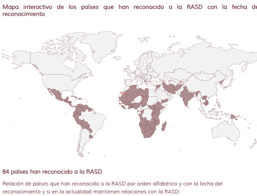 Marruecos reclama soberanía sobre el Sáhara Occidental y, por ello, en 2007 propuso un plan de autonomía ante las Naciones Unidas para continuar la ilegal ocupación del territorio. Algunos países lo apoyan.