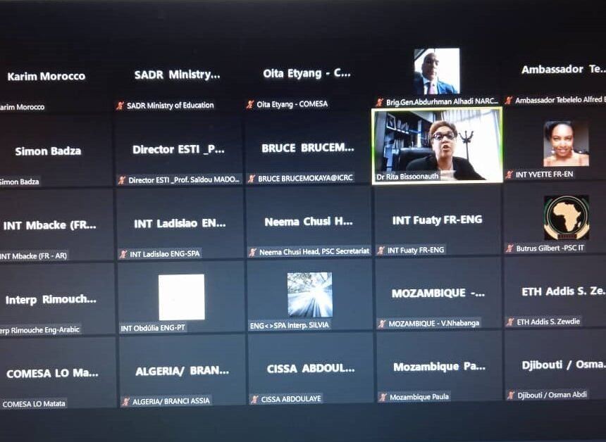 La RASD participa en reunión del CPS sobre la Educación Integral en África | Sahara Press Service (SPS)