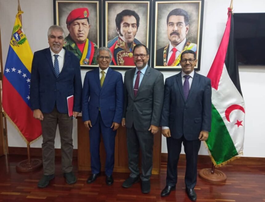 Celebran conversaciones bilaterales la República Saharaui y Venezuela | Sahara Press Service (SPS)