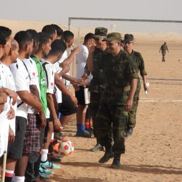 DEPORTE RASD / Comienza Liga Deportiva Militar | Sahara Press Service (SPS)