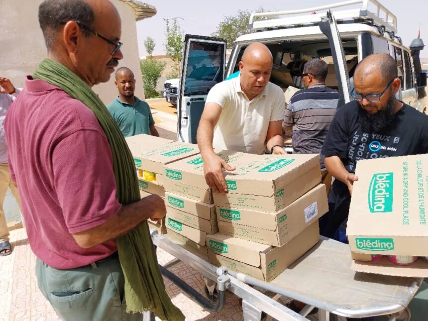 Caravana de Salud Infantil parte rumbo a Dajla con medicinas y  leche para niños afectados por las recientes inundaciones | Sahara Press Service (SPS)