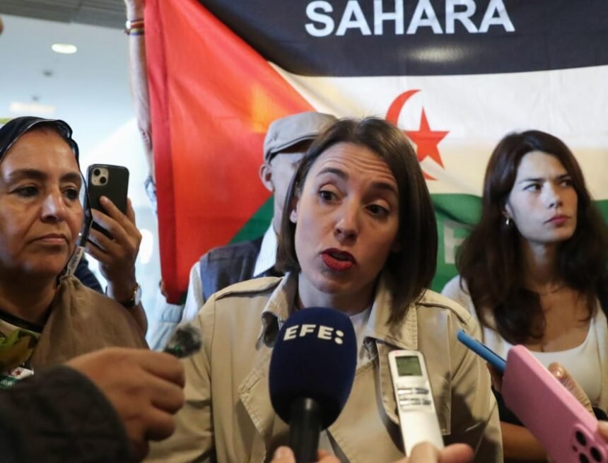 DEPORTACIONES ACITIVISTAS SAHARAUIS | Irene Montero desde Barajas: «Sánchez es cómplice con la dictadura de Marruecos»