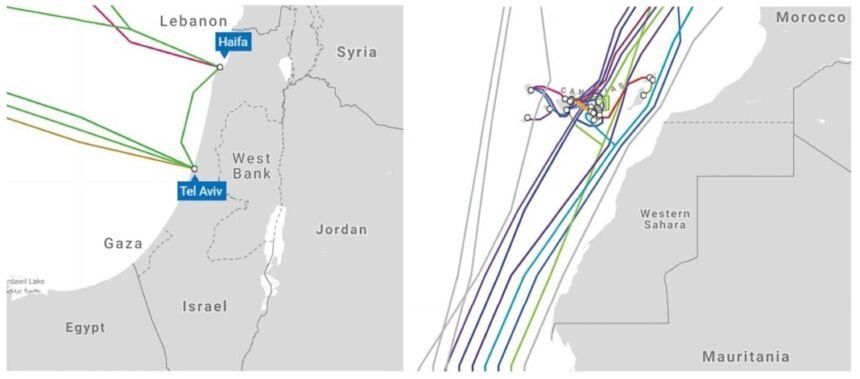 Marruecos fracasa en desplegar un cable submarino entre Rabat y Nuadibú que cruza el Sáhara Occidental – ECSAHARAUI