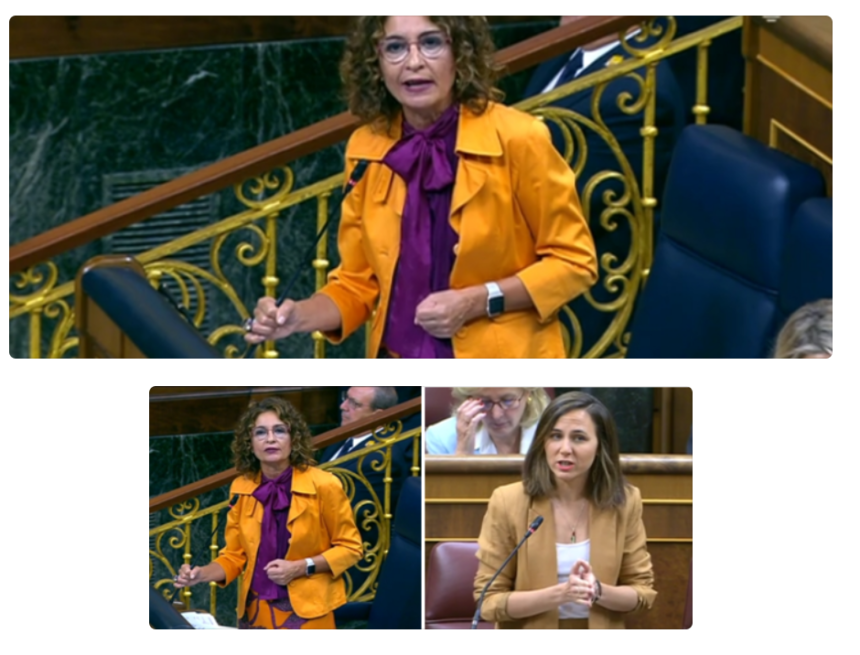 ASDFGTYHUJIKL DEPORTACIONES ACTIVISTAS SAHARAUIS | La vicepresidenta María Jesús Montero “desconoce” lo que ocurre en Barajas con los saharauis | Contramutis