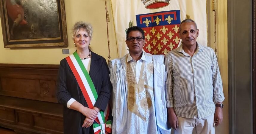 El Alcalde de Bir Lehlu continua su gira por la región italiana de Toscana | Sahara Press Service (SPS)