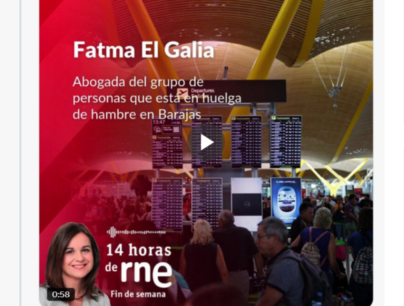 Casi una treintena de saharauis inician una huelga de hambre en Barajas