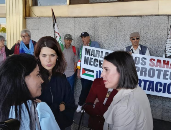 DEPORTACIONES ACTIVISTAS SAHARAUIS | Irene Montero pregunta qué oculta el Gobierno para no dejar ver a los activistas saharauis retenidos en Barajas | Contramutis