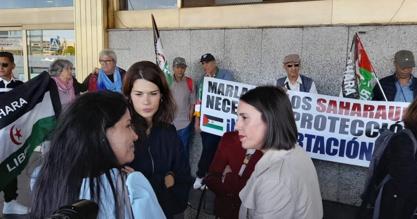 DEPORTACIONES ACTIVISTAS SAHARAUIS | Irene Montero pregunta qué oculta el Gobierno para no dejar ver a los activistas saharauis retenidos en Barajas | Contramutis