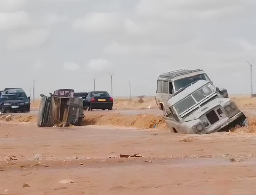 Vídeo: Lluvias torrenciales en el desierto del Sáhara