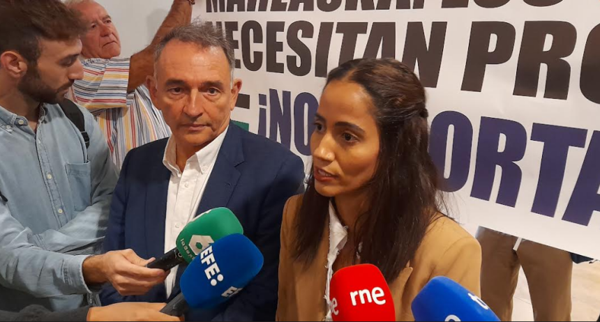 sumar Hoy a Sumar, ayer a Podemos, Marlaska no permite visitar a los saharauis retenidos en Barajas | Contramutis