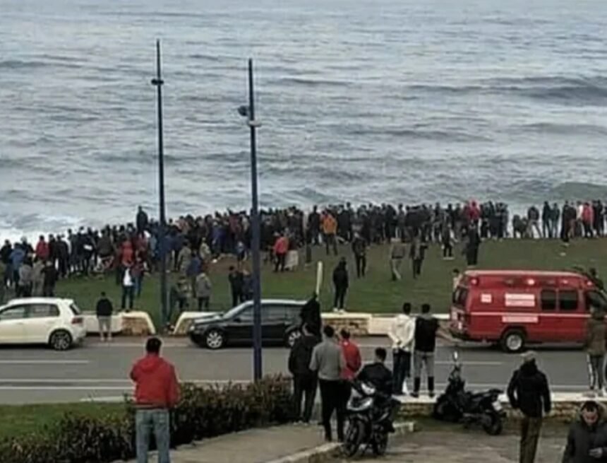 untitled Moroccan youth attempting mass migration from Morocco to Ceuta and Melilla | Sahara Press Service (SPS)