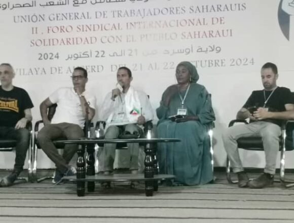 Le rôle «majeur» des travailleurs dans la lutte du peuple sahraoui souligné lors d’un forum à Aousserd | Sahara Press Service (SPS)