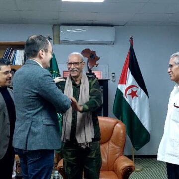 Recibe Ghali a miembro del grupo de abogados que lograron la sentencia del TJUE contra el robo de los recursos naturales saharauis | Sahara Press Service (SPS)