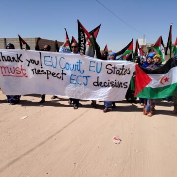 Saharauis salieron a las calles de los campos de refugiados para celebrar las victorias en el Tribunal de Justicia de la UE – Western Sahara Resource Watch