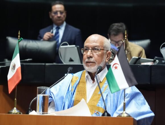 El Senado de México recibe al presidente del CNS, Hamma Salama | Sahara Press Service (SPS)