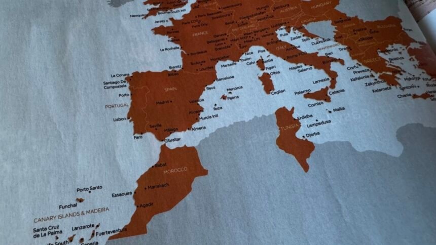 Polémica de Easyjet en Marruecos por un mapa sin el Sáhara