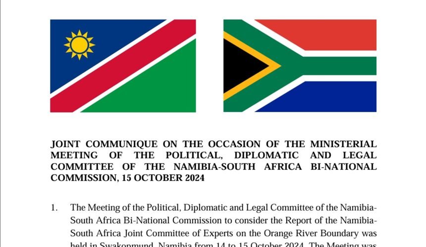 Namibia y Sudáfrica saludan la sentencia del TJUE y reafirman su apoyo a la descolonización del Sahara Occidental | Sahara Press Service (SPS)