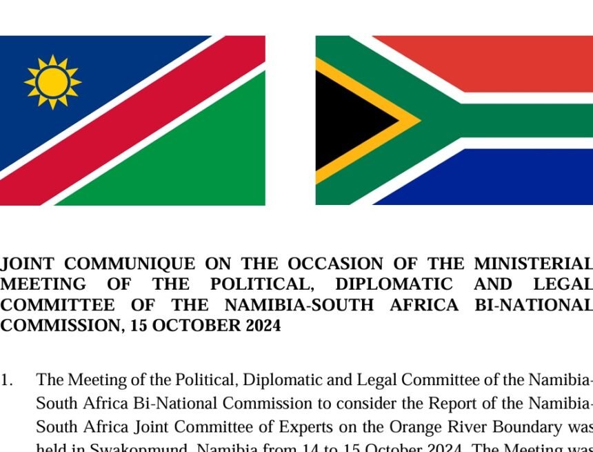 Namibia y Sudáfrica saludan la sentencia del TJUE y reafirman su apoyo a la descolonización del Sahara Occidental | Sahara Press Service (SPS)