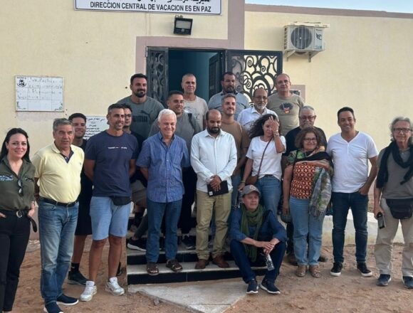 Delegación canaria de alto nivel cumplió intensa agenda de trabajo en los campamentos de refugiados saharauis | Sahara Press Service (SPS)