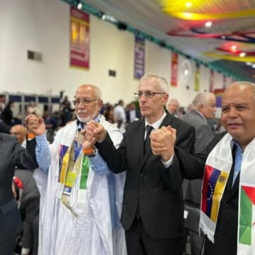 Continúa la participación del Presidente del CNS en el Foro Parlamentario Mundial Antifascista | Sahara Press Service (SPS)