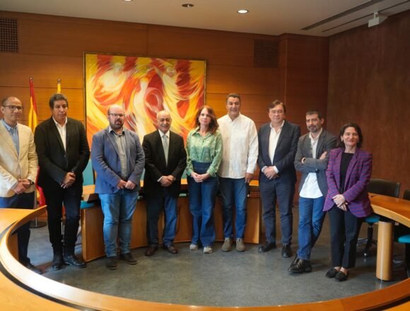 Delegación saharaui se reúne con la Ponencia «Paz para el Pueblo Saharaui» (Intergrupo) en el Parlamento de Aragón | Sahara Press Service (SPS)