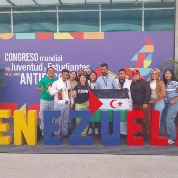 Delegación saharaui participa en la Conferencia Mundial de Jóvenes y Estudiantes Contra el Fascismo | Sahara Press Service (SPS)