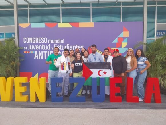 Delegación saharaui participa en la Conferencia Mundial de Jóvenes y Estudiantes Contra el Fascismo | Sahara Press Service (SPS)
