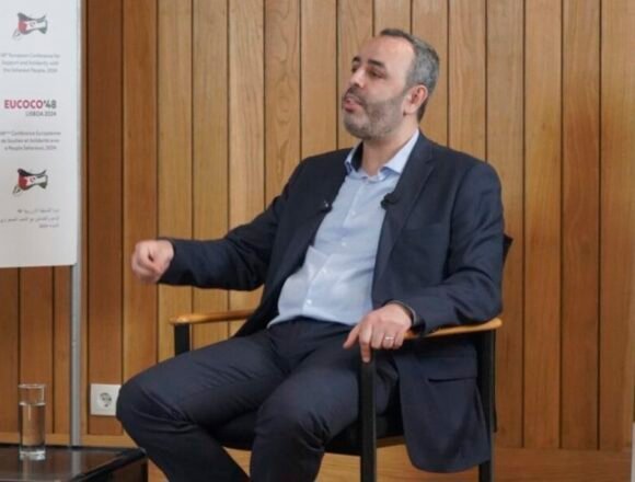 El portavoz del Partido Nacional Rifeño (PNR) en una entrevista con ECSAHARAUI