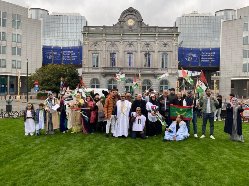 Manifestación saharaui en Bruselas: Una llamada a la independencia ante el Parlamento Europeo