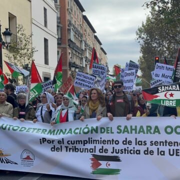 Manifestación recorre Madrid para exigir la celebración de un referéndum y  cumplimiento de las sentencias del tribunal de Justicia de la UE (MANIFIESTO) | Sahara Press Service (SPS)