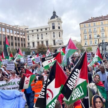 Manifestación recorre calles de  Madrid para exigir fin de la ocupación marroquí | Sahara Press Service (SPS)