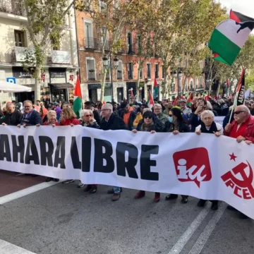 Mundo Obrero – Manifestación en Madrid exige la autodeterminación del Sáhara Occidental y el cumplimiento de la justicia europea