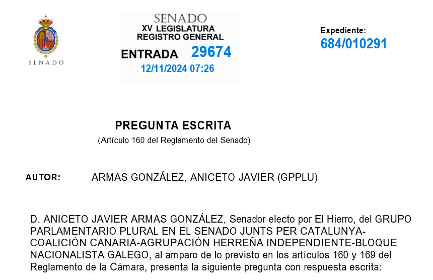 ¿Es cierto que España piensa ceder a Marruecos el espacio aéreo del Sahara para que presten servicios ATS?»