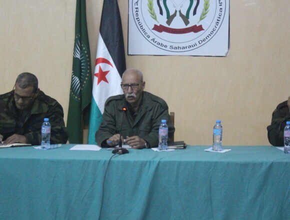 1000353356 El Comandante Supremo de las Fuerzas Armadas reúne al Estado Mayor del Ejército | Sahara Press Service (SPS)